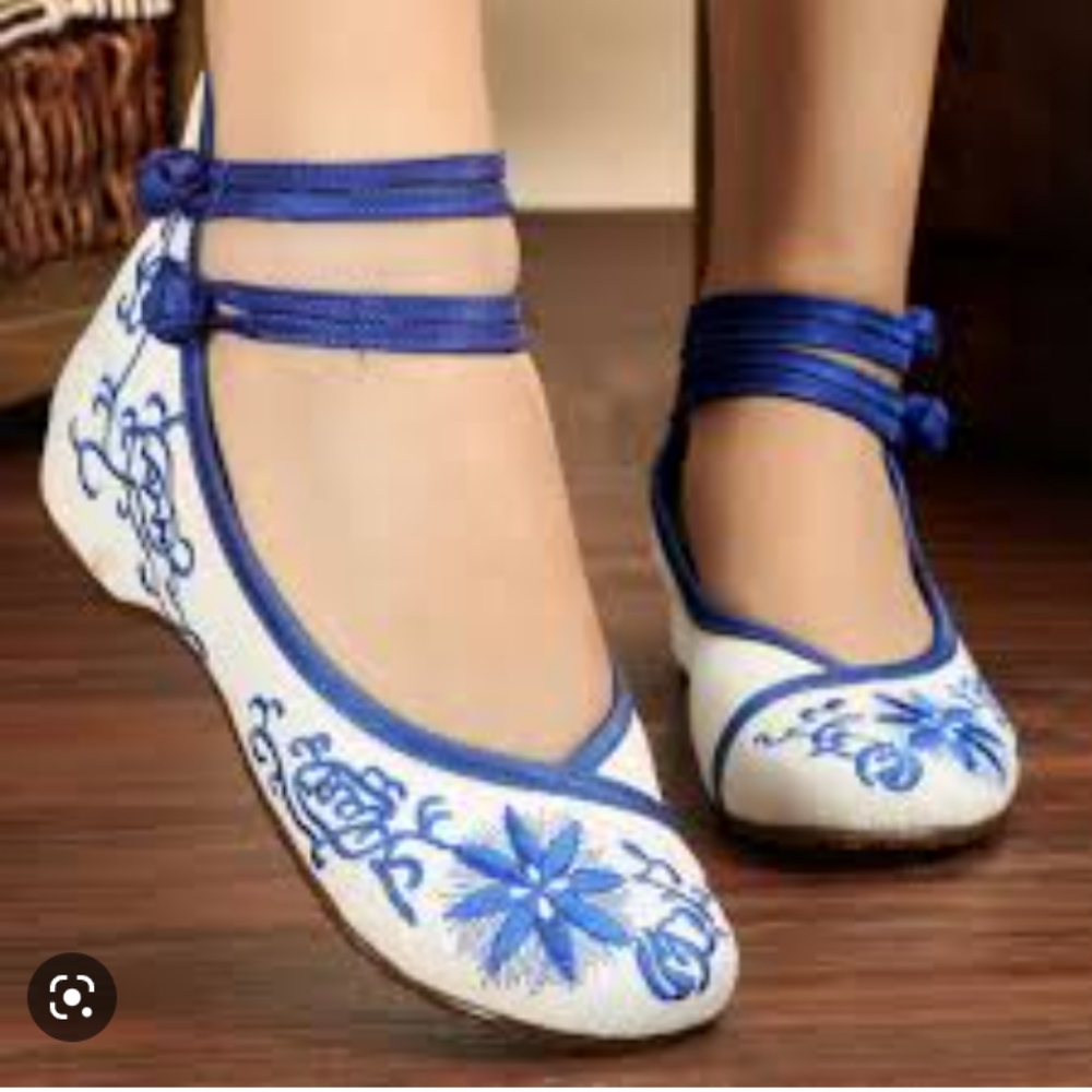 Chinese style classic Beijing Mary Jane Flats - Picture 3 of 9